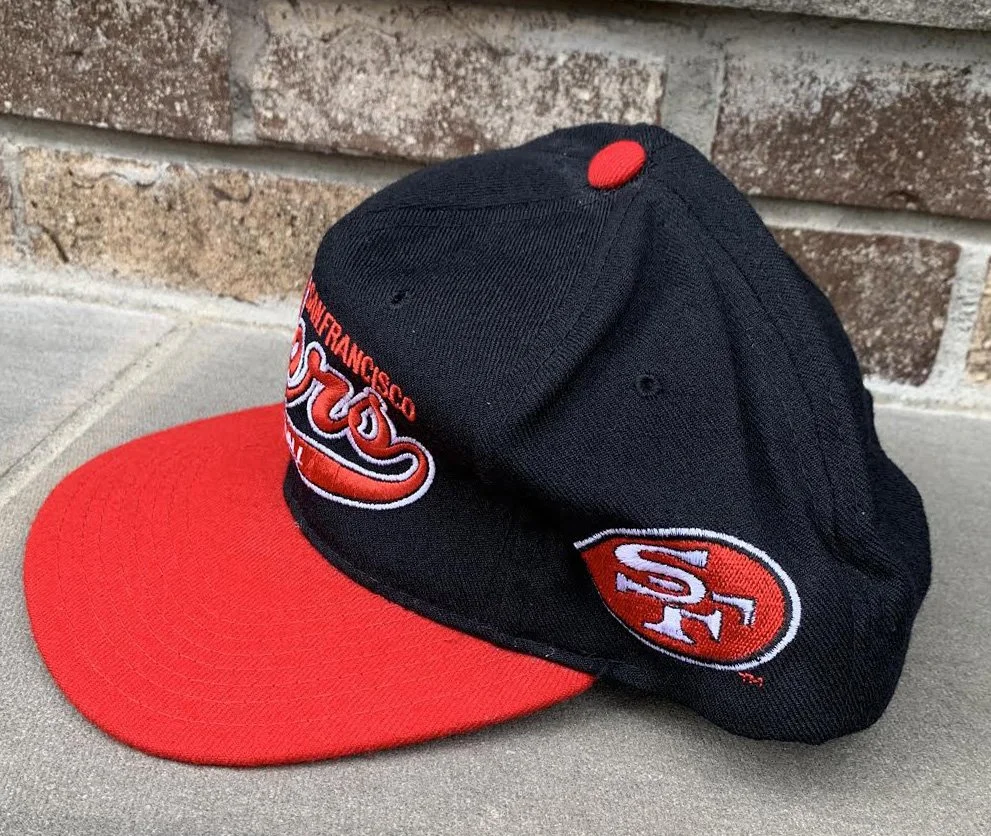 Vintage Starter Script Wool San Francisco 49ers Snapback Hat — RootsBK